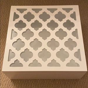 COPY - Decorative White Jewelry Box